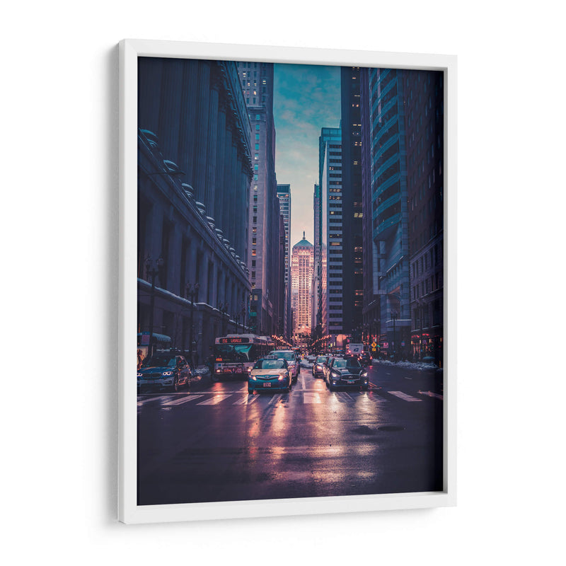 Tráfico en Nueva York | Cuadro decorativo de Canvas Lab