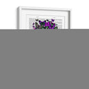 Butterfly Airship 2 Púrpura Y Verde - Fab Funky | Cuadro decorativo de Canvas Lab