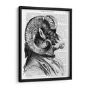 Ovejas De Bighorn En Traje - Fab Funky | Cuadro decorativo de Canvas Lab