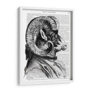 Ovejas De Bighorn En Traje - Fab Funky | Cuadro decorativo de Canvas Lab