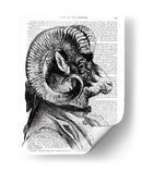 Ovejas De Bighorn En Traje - Fab Funky | Cuadro decorativo de Canvas Lab