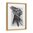 Perfil De Retrato De Conejo - Fab Funky | Cuadro decorativo de Canvas Lab
