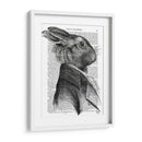 Perfil De Retrato De Conejo - Fab Funky | Cuadro decorativo de Canvas Lab