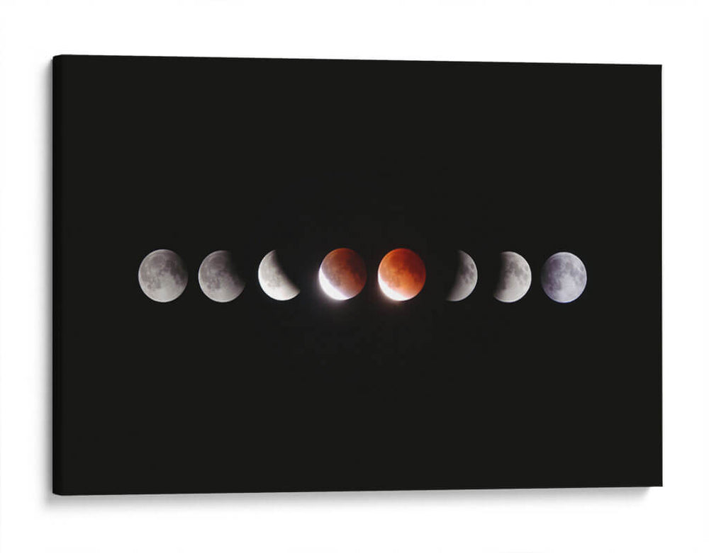 Trayecto de eclipse lunar | Cuadro decorativo de Canvas Lab