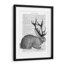 Retrato De Jackalope 1 - Fab Funky | Cuadro decorativo de Canvas Lab