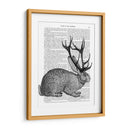 Retrato De Jackalope 1 - Fab Funky | Cuadro decorativo de Canvas Lab