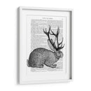 Retrato De Jackalope 1 - Fab Funky | Cuadro decorativo de Canvas Lab