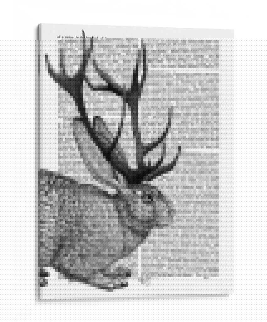 Retrato De Chacalope 2 - Fab Funky | Cuadro decorativo de Canvas Lab