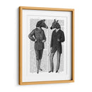 Dos Caballeros De Cebra - Fab Funky | Cuadro decorativo de Canvas Lab