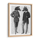 Dos Caballeros De Cebra - Fab Funky | Cuadro decorativo de Canvas Lab