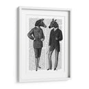 Dos Caballeros De Cebra - Fab Funky | Cuadro decorativo de Canvas Lab