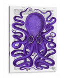 Pulpo Púrpura - Fab Funky | Cuadro decorativo de Canvas Lab
