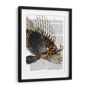 Pescado Espigado De La Vendimia - Fab Funky | Cuadro decorativo de Canvas Lab