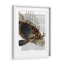 Pescado Espigado De La Vendimia - Fab Funky | Cuadro decorativo de Canvas Lab