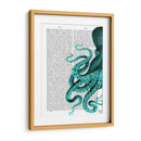 Media Verde Octopos - Fab Funky | Cuadro decorativo de Canvas Lab