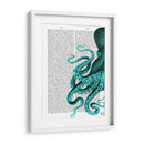 Media Verde Octopos - Fab Funky | Cuadro decorativo de Canvas Lab