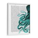 Media Verde Octopos - Fab Funky | Cuadro decorativo de Canvas Lab