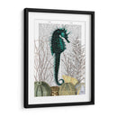 Seahorse Y Erizos De Mar. - Fab Funky | Cuadro decorativo de Canvas Lab
