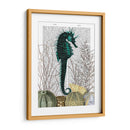 Seahorse Y Erizos De Mar. - Fab Funky | Cuadro decorativo de Canvas Lab