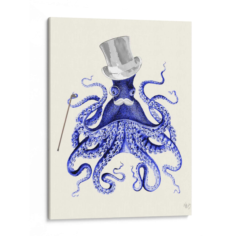Octopus Sobre La Ciudad - Fab Funky | Cuadro decorativo de Canvas Lab