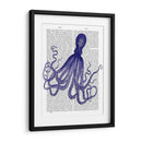 Octopus Azul 4 - Fab Funky | Cuadro decorativo de Canvas Lab