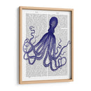 Octopus Azul 4 - Fab Funky | Cuadro decorativo de Canvas Lab