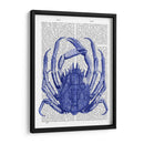 Cangrejo Azul - Fab Funky | Cuadro decorativo de Canvas Lab