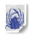 Cangrejo Azul - Fab Funky | Cuadro decorativo de Canvas Lab