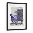 Octopus En El Baño - Fab Funky | Cuadro decorativo de Canvas Lab