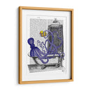 Octopus En El Baño - Fab Funky | Cuadro decorativo de Canvas Lab