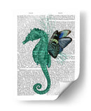 Caballito De Mar Alado - Fab Funky | Cuadro decorativo de Canvas Lab