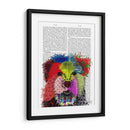Yorkshire Terrier - Patchwork - Fab Funky | Cuadro decorativo de Canvas Lab