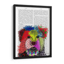 Yorkshire Terrier - Patchwork - Fab Funky | Cuadro decorativo de Canvas Lab