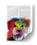 Yorkshire Terrier - Patchwork - Fab Funky | Cuadro decorativo de Canvas Lab