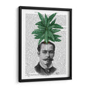Cabeza De Planta De Cabeza De Hoja Perenne China - Fab Funky | Cuadro decorativo de Canvas Lab