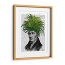 Cabeza De La Planta De Cabeza De Helecho - Fab Funky | Cuadro decorativo de Canvas Lab