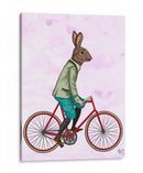 Conejo En Bicicleta - Fab Funky | Cuadro decorativo de Canvas Lab