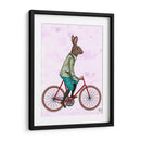 Conejo En Bicicleta - Fab Funky | Cuadro decorativo de Canvas Lab