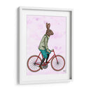 Conejo En Bicicleta - Fab Funky | Cuadro decorativo de Canvas Lab