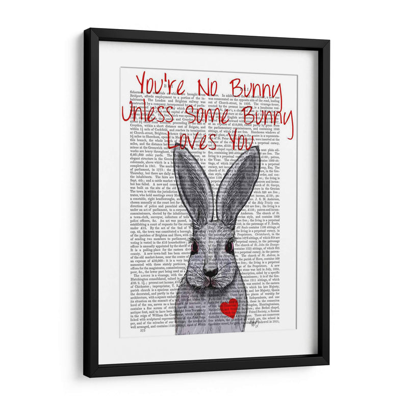 No Eres Conejo - Fab Funky | Cuadro decorativo de Canvas Lab