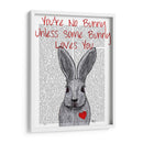 No Eres Conejo - Fab Funky | Cuadro decorativo de Canvas Lab