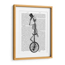 Esqueleto En Unicycle - Fab Funky | Cuadro decorativo de Canvas Lab
