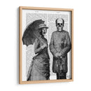 Mujer Gritando Y Cráneo - Fab Funky | Cuadro decorativo de Canvas Lab