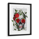 Cráneo Con Rosas Y Vides. - Fab Funky | Cuadro decorativo de Canvas Lab