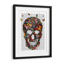 Cráneo De Mariposa - Fab Funky | Cuadro decorativo de Canvas Lab