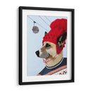 Perro En Suéter De Esquí - Fab Funky | Cuadro decorativo de Canvas Lab