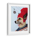 Perro En Suéter De Esquí - Fab Funky | Cuadro decorativo de Canvas Lab
