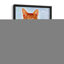 Gato En Suéter De Esquí - Fab Funky | Cuadro decorativo de Canvas Lab