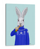 Conejo En Suéter - Fab Funky | Cuadro decorativo de Canvas Lab