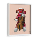 Mono De Calcetín Y Violonchelo - Fab Funky | Cuadro decorativo de Canvas Lab